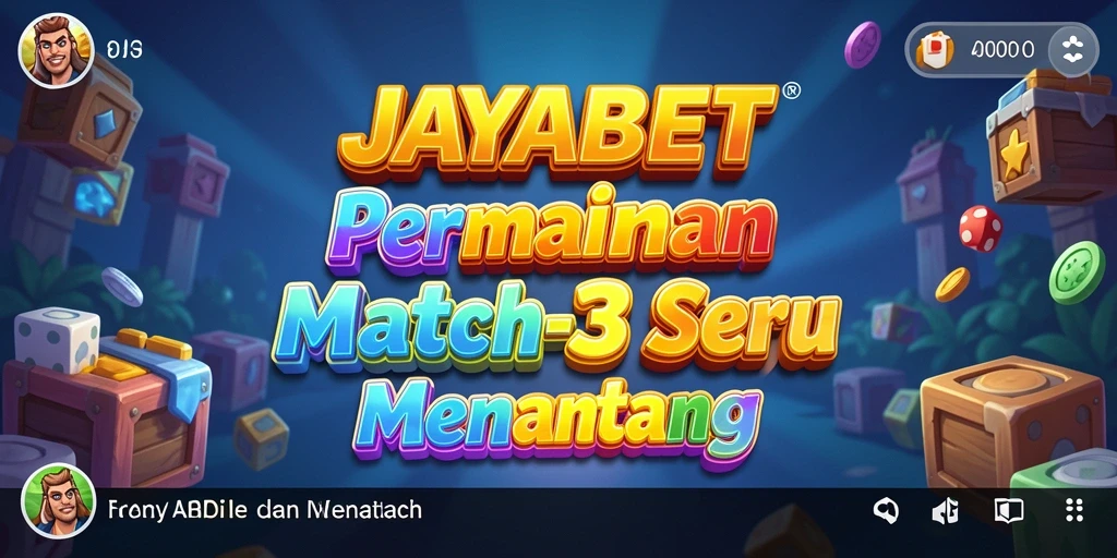 Tampilan menarik dan gameplay seru saat mencocokkan item di JAYABET.