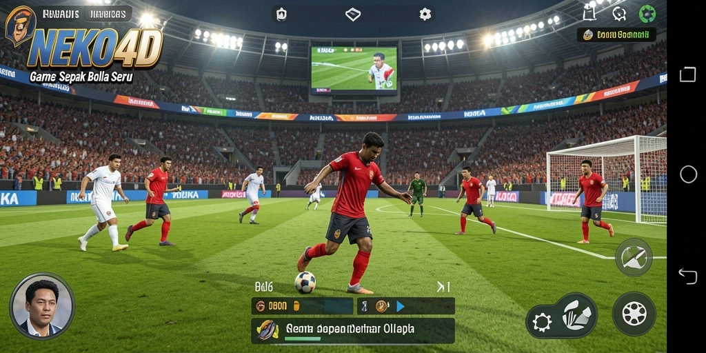 Tampilan gameplay mengasyikkan dan grafis tajam dari NEKO4D.