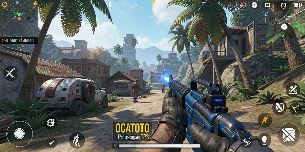 Gameplay seru OCATOTO dalam aksi TPS yang mendebarkan.