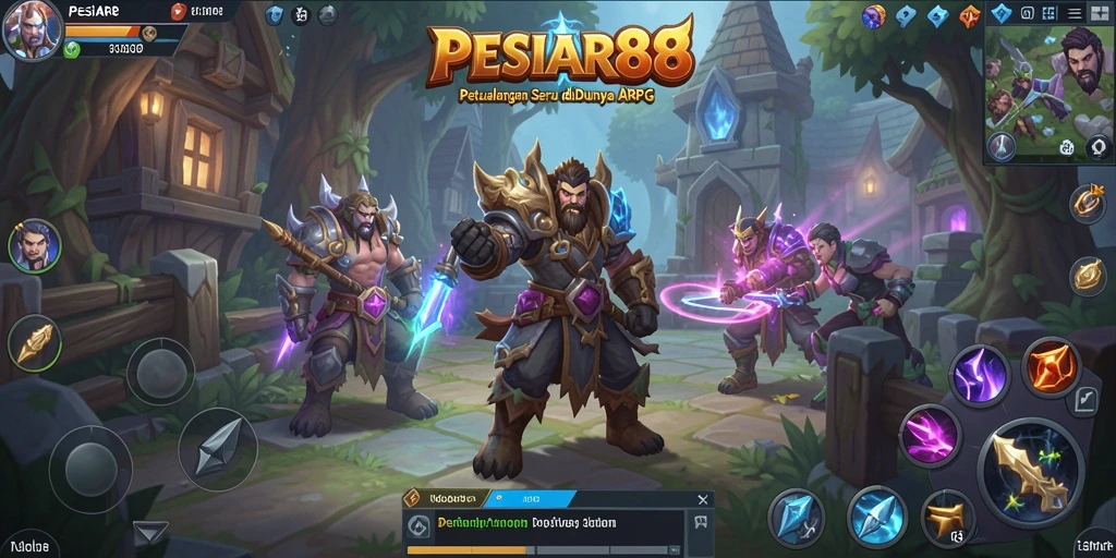 Tampilan luar biasa dari gameplay PESIAR88 yang menampilkan pertarungan seru.