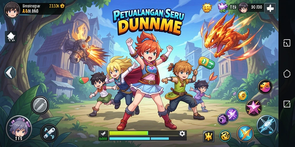 Gameplay menarik T6 dengan karakter Anime yang beragam.