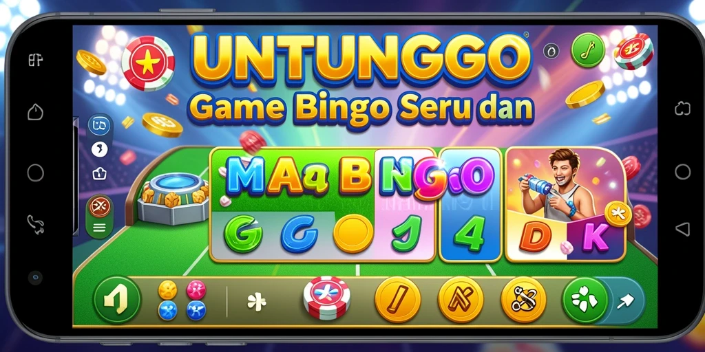 Gameplay Bingo yang seru dan mendebarkan di UNTUNGGO.