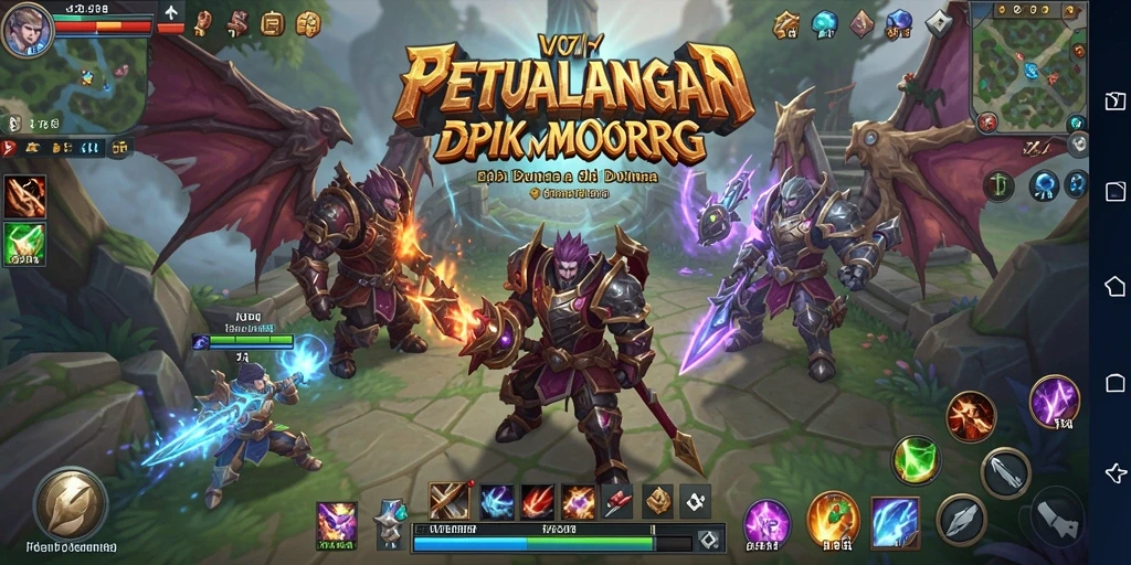 Gameplay seru di V07, mengeksplorasi dunia yang menakjubkan.